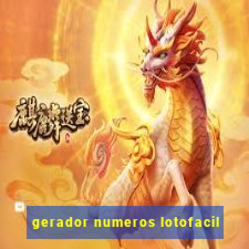 gerador numeros lotofacil